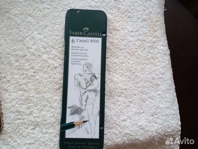 Faber Castell карандаши set 6 шт новые