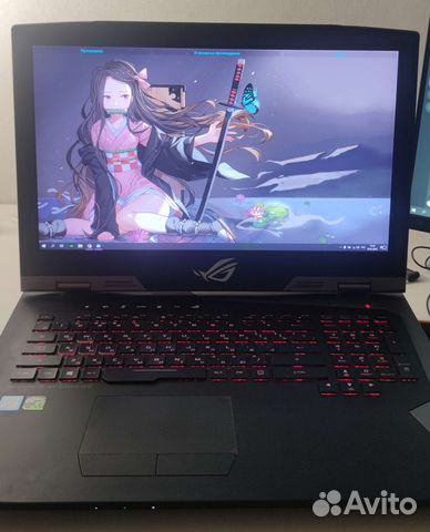 Игровой ноутбук asus ROG G703GI