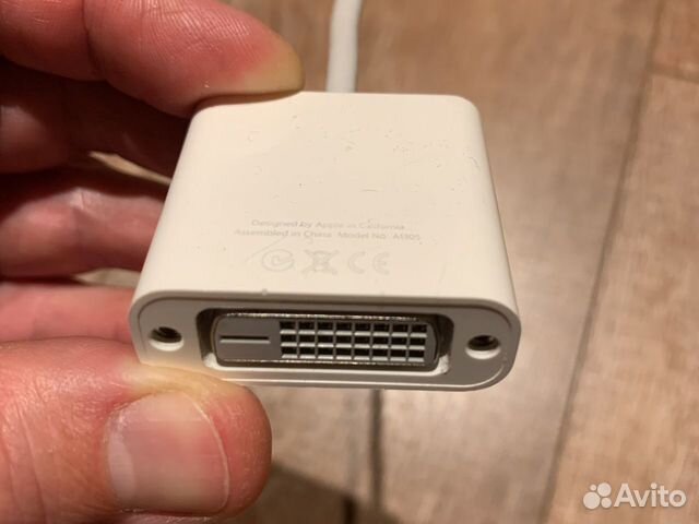 Адаптер Apple mini dp to dvi