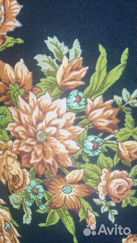 Павлопосадский платок старинный