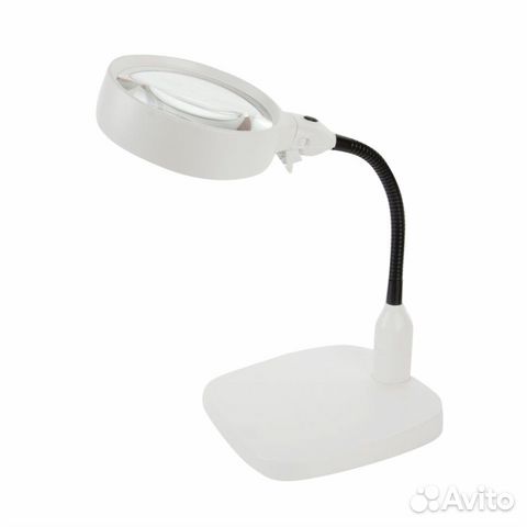 Лампа-лупа настольная