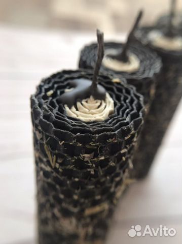 Свечи из вощины