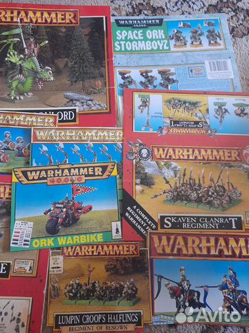 Warhammer миниатюры оригинальные американские