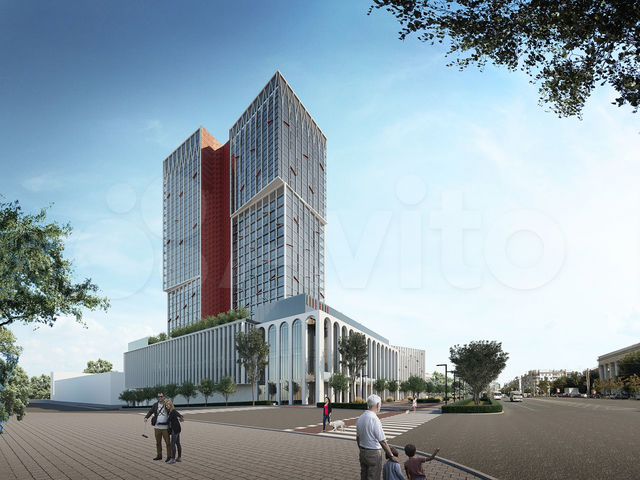 Квартира-студия, 34,4 м², 9/29 эт.