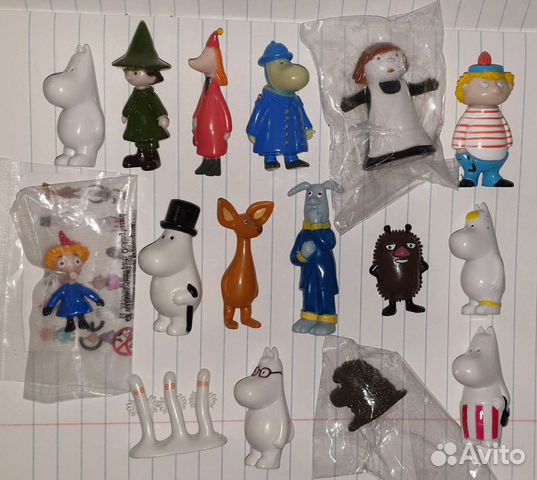 Фигурки муми-троллей, разные серии (Moomin/Muumi)