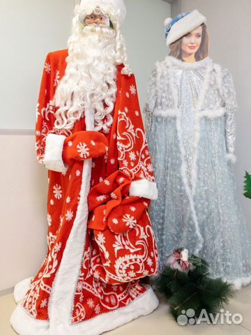Костюм деда мороза и снегурочки