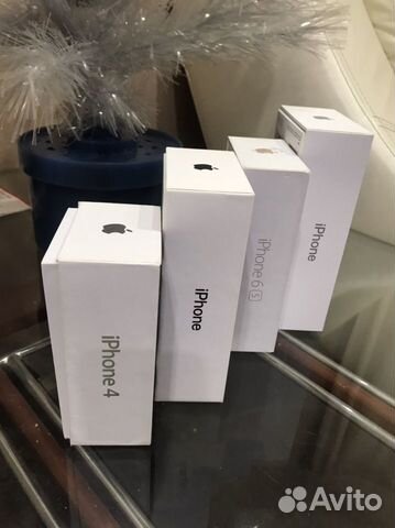 Коробки для iPhone 4, 6s, 7, Xs Max
