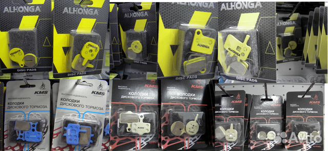 Велозапчасти колодки дискового тормоза