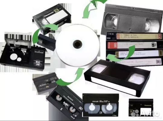 Оцифровка видеокассет и аудиокассет