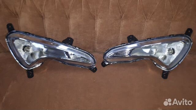 Фара противотуманная Хендай Солярис рестайлинг