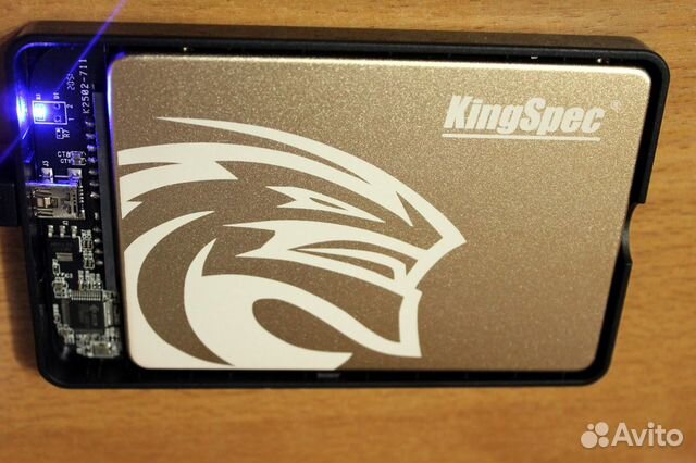 SSD-накопитель 2,5 дюймов SATA III KingSpec (2 TB)