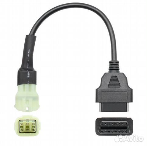 Переходник для мотоциклов KTM 6 pin на OBD2