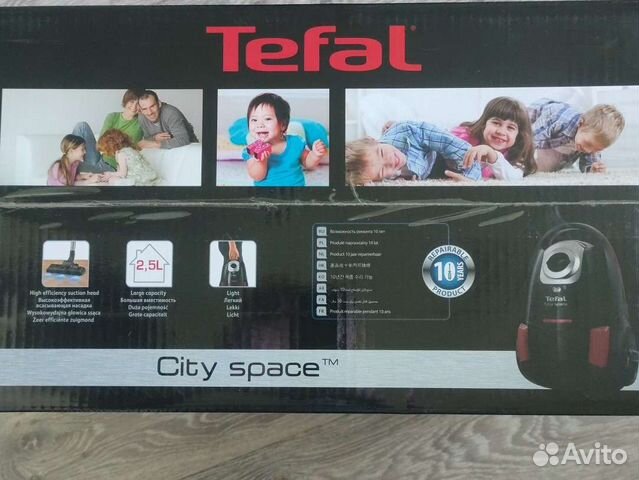 Пылесос tefal