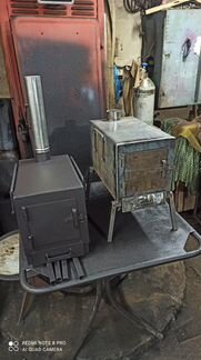 Дровяная печь для палатки