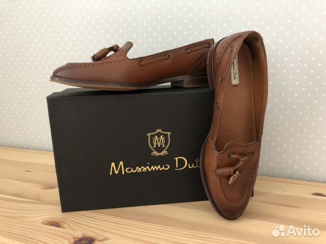 Изящные мокасины (лоферы) Massimo dutti (р-р 35)