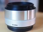 Sigma 30mm f/2.8 DN Silver Art Micro 4/3 объявление продам