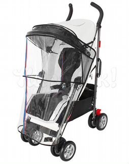 Дождевик на прогулочную коляску Maclaren BMW новый