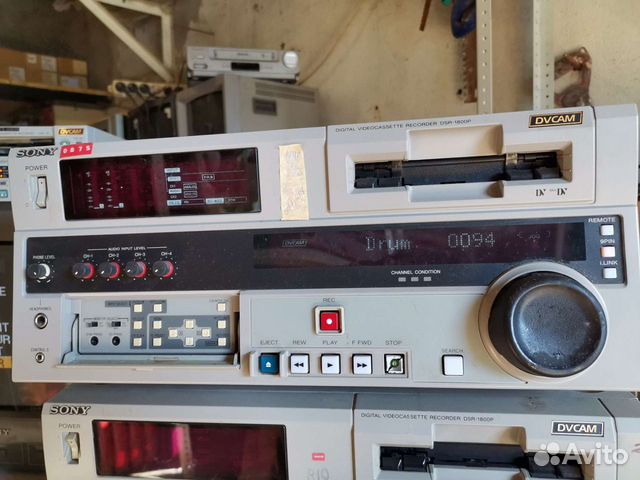 Видеомагнитофон dvcam Sony DSR-1800P. реквизит