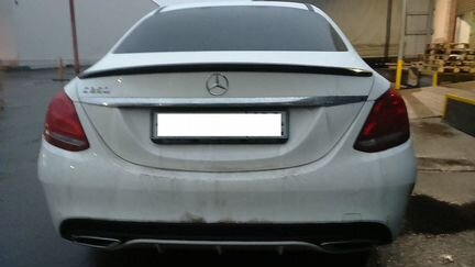 Спойлер на крышку багажника mercedes w205