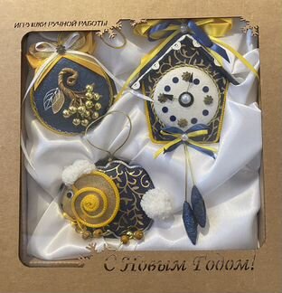 Новогодние игрушки ручной работы