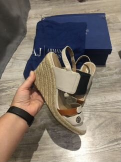 Босоножки-сабо Armani Jeans