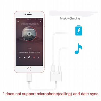 Переходник iPhone наушники