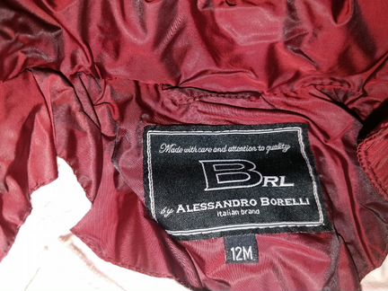 Детский комбинезон Alessandro Borelli (12М, зима)