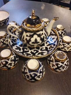 Узбекская посуда серии Пахта