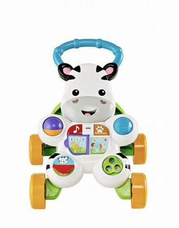 Новые Fisher Price Ходунки Зебра