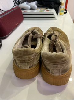 Кроссовки замша