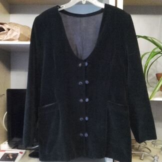 Пиджак женский бархат 48-50 б/у