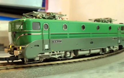 Железная дорога редкая модель Roco Sncf BB 9004