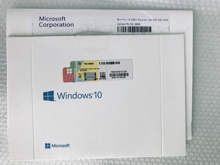 Windows 10/ новая. O e m