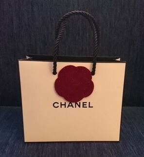 Пакет бумажный подарочный Chanel