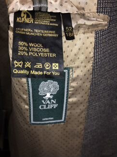 Пиджак мужской Van Cliff