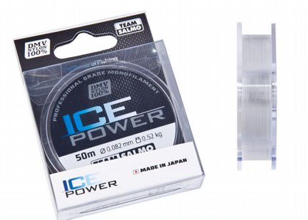 Леска монофильная team salmo ICE power 50/010