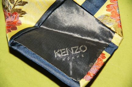 Галстук Kenzo Италия, винтаж