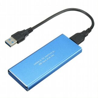 Корпус для M.2 SSD, интерфейс USB3.0