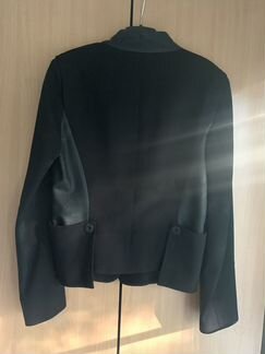 Чёрный пиджак Karen Millen, с нюансом, р44