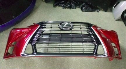Lexus GS 15-18 передний бампер с решеткой