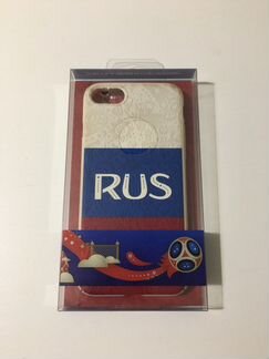 Чехол фирменный прорезиненный iPhone 7/8 Russia