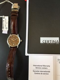 Часы Certina новые, оригинальные