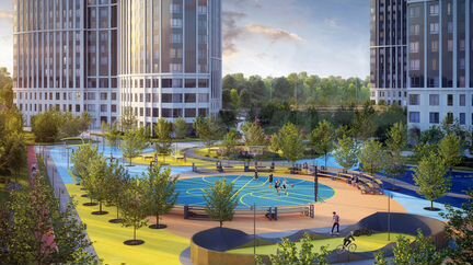 Квартира-студия, 83.4 м², 6/39 эт.