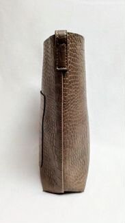 Сумка - шоппер новая, серо-коричневая