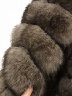 Меховой Жилет песец