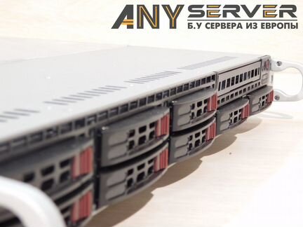 Сервер Supermicro 1027R 2xE5-2667 64Gb 8x2.5