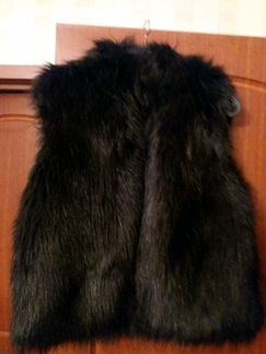Меховая жилетка topshop