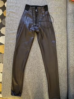 Кожаные легинсы iron by mironova