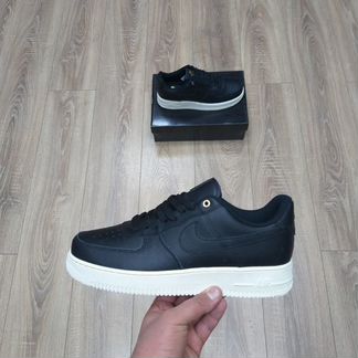 Nike Air Force 1 мужские чёрные новые