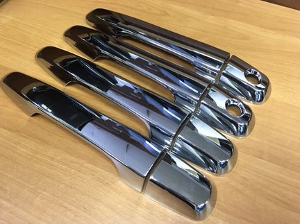 Хром накладки на ручки Митсубиси Паджеро Спорт